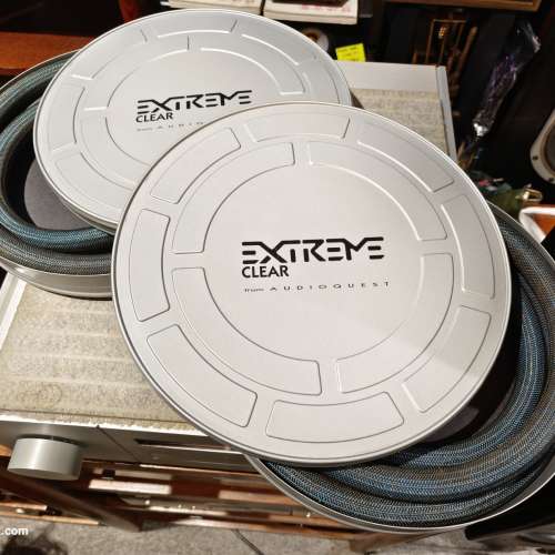 AudioQuest Extreme Clear Speaker Cables 8ft