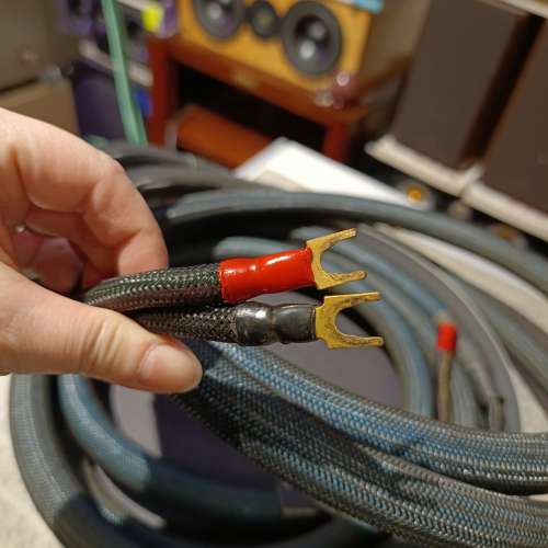 AudioQuest Extreme Clear Speaker Cables 8ft