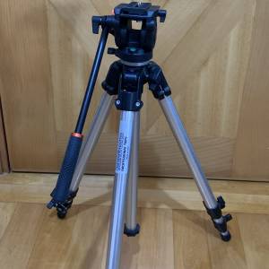 最合打雀 攝錄 影花 Manfrotto 144 Pro 大脚架 連抑壓雲台 新淨