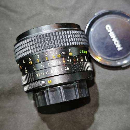 chinon 28 啟能 28/2.8 28mm M42 功能正常 95%new
