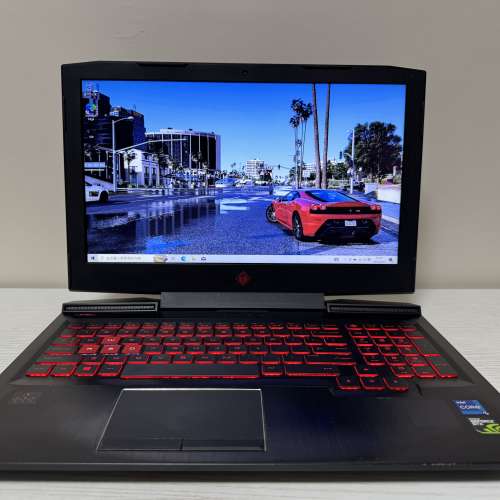 $1499🔥超靚仔HP OMEN暗影精靈旗艦電競本✨經典紅黑超靚仔💻i7-7700HQ＋GTX1050Ti ...