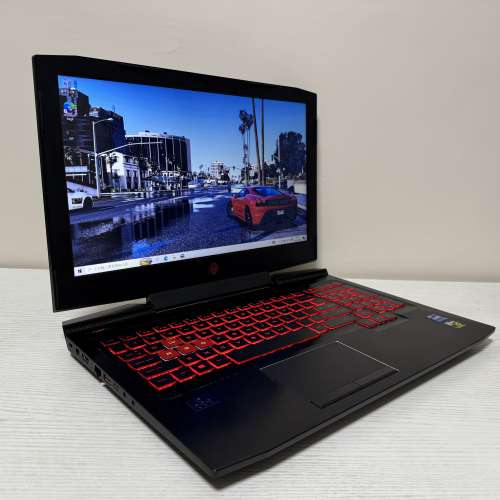 $1499🔥超靚仔HP OMEN暗影精靈旗艦電競本✨經典紅黑超靚仔💻i7-7700HQ＋GTX1050Ti ...