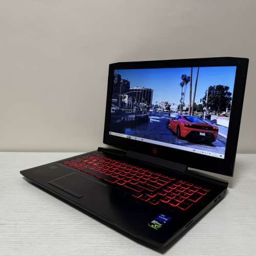 $1499🔥超靚仔HP OMEN暗影精靈旗艦電競本✨經典紅黑超靚仔💻i7-7700HQ＋GTX1050Ti ...