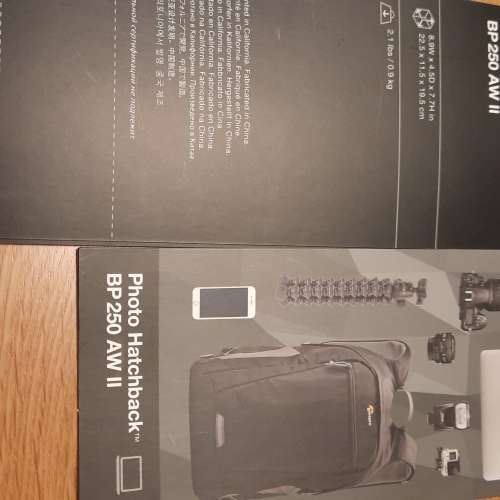 LOWEPRO Photo Hatchback BP250 AW II
