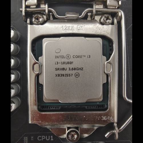 I3 10100F, Kingston A2000 512 m.2, H410 MATX