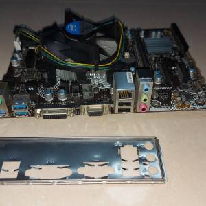 MSI uATX Intel Motherboard with i/o shield + Intel&reg; Pentium&reg; G4560 CPU+Heat...