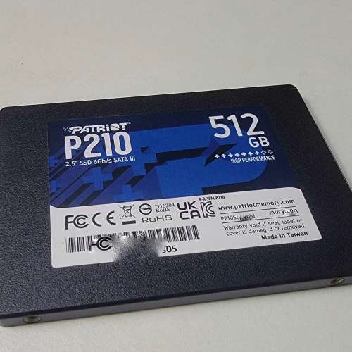 Patriot P210 512GB SSD