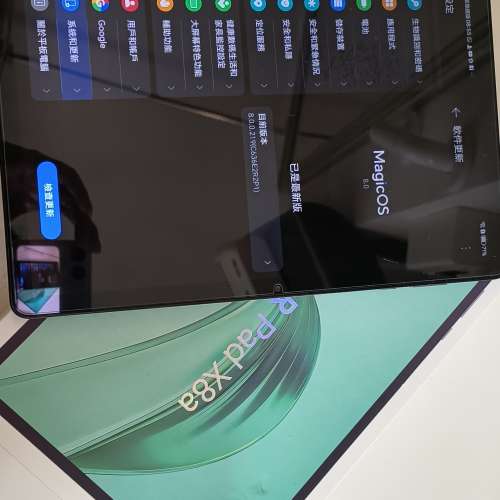99 新榮耀pad x8a可拆電話卡上網打電話4 + 4 + 128內存11吋大mon在家中睇電影一流全...