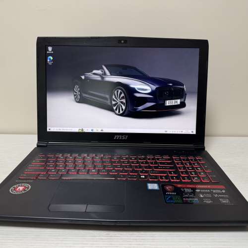 🔥MSI 電競筆電｜已更換螢幕｜另有一部同款🔥 i7-7700HQ / 16G RAM / 256 ssd GTX1...