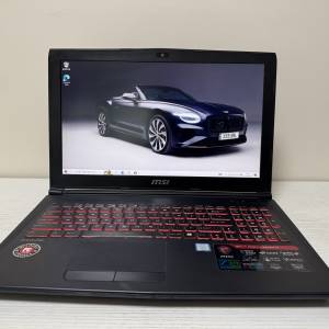 🔥MSI 電競筆電｜已更換螢幕｜另有一部同款🔥 i7-7700HQ / 16G RAM / 256 ssd GTX1...