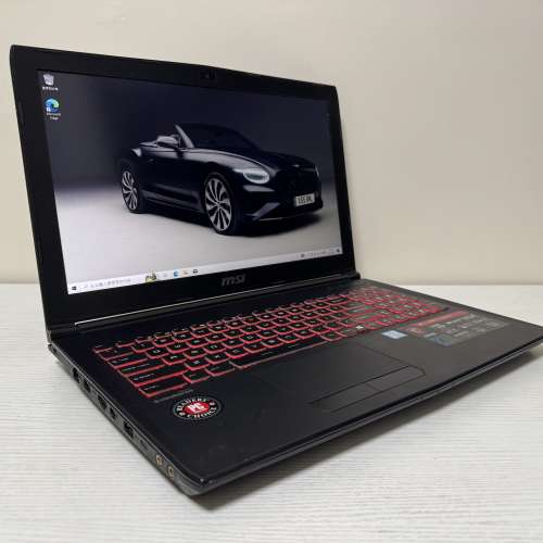 🔥MSI 電競筆電｜已更換螢幕｜另有一部同款🔥 i7-7700HQ / 16G RAM / 256 ssd GTX1...