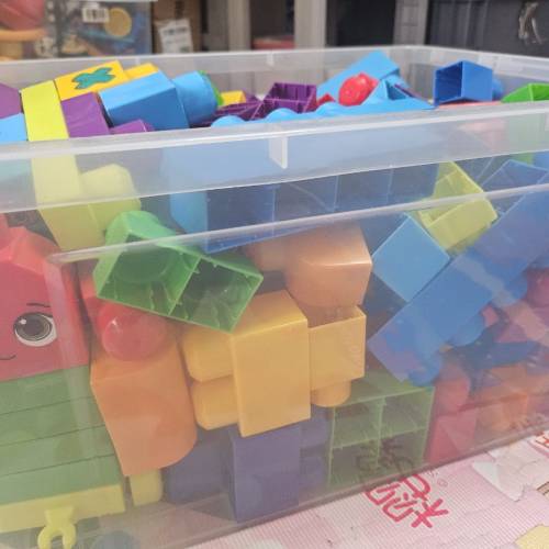 MEGA BLOKS 兒童積木(共202粒)