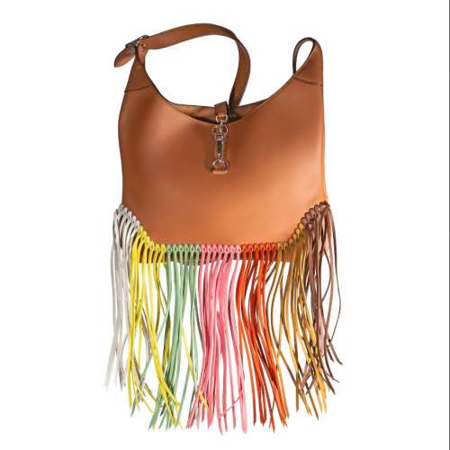 Herm&egrave;s Swift Anate Rainbow Fringe Trim 31 Gold