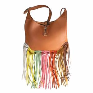 Herm&egrave;s Swift Anate Rainbow Fringe Trim 31 Gold