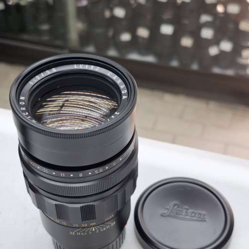 LEITZ CANADA 90MM F2 BLACK M MOUNT 95% NEW