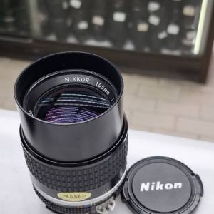 NIKON 105MM F2.5 AiS MOUNT 95% NEW
