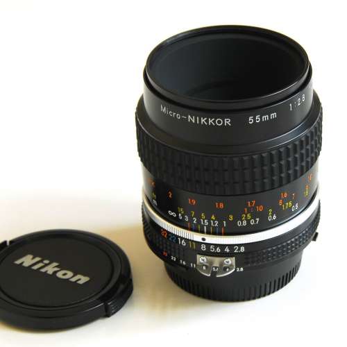 Nikon 55mm F2.8 MACRO-Nikkor AI-S 微距鏡 95% new