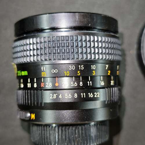 chinon 35 啟能 35/2.8 35mm M42 功能正常 95%new