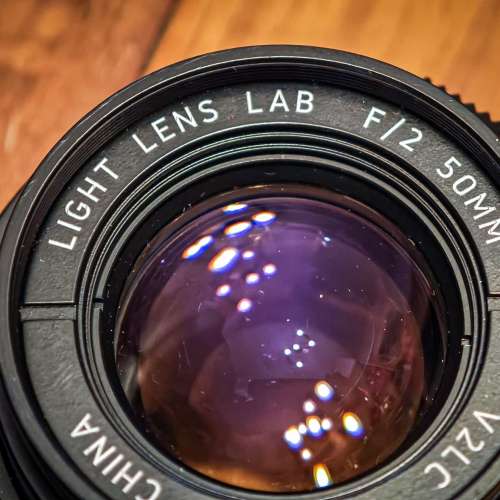 Light Lens Lab F/2 50mm V2LC 鏡頭 black paint elcan leica m mount