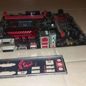 MSI B350M GAMING PRO 主機板 冇配件試 壞件出售