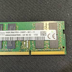 SK DDR4 手提電腦Ram 16GB (16GB x 1) 2400T