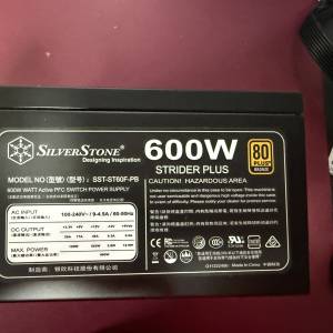 SILVER STONE STRIDER &bull; PLUS 600W(未用過過咗保養私保三天）