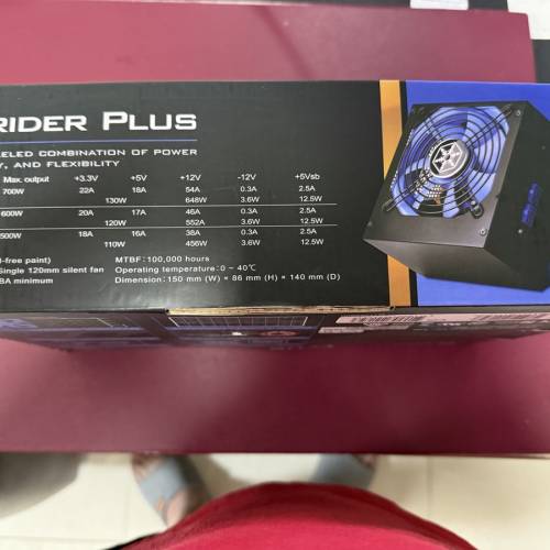 SILVER STONE STRIDER &bull; PLUS 600W(未用過過咗保養私保三天）