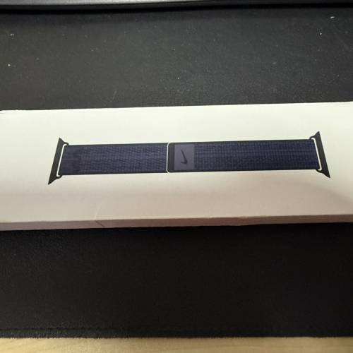 Apple Watch 46mm Black/Blue Nike Spart Loop（Apple Watch 46 mm錶帶（未帶過只拆...