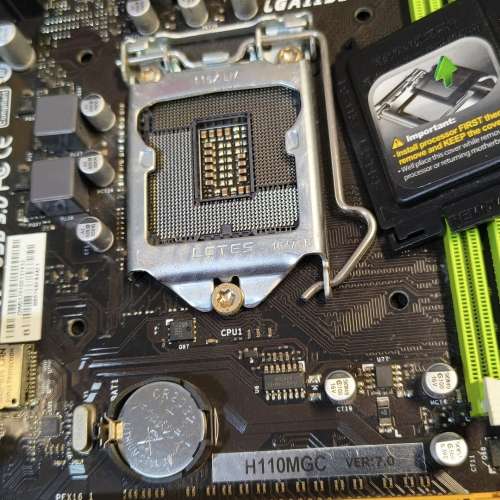 6、7代 H110MGC Micro-ATX 主版 (正版Window11Pro) Socket 1151
