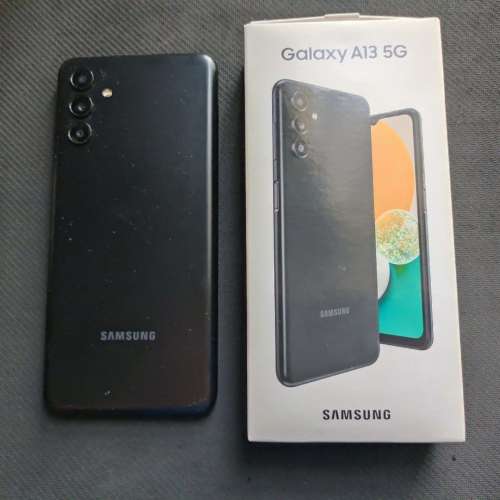 Samsung Galaxy A13 5G 6GB RAM+128GB ROM 雙卡雙待 Micro SD 三卡槽 黑色 智能手機