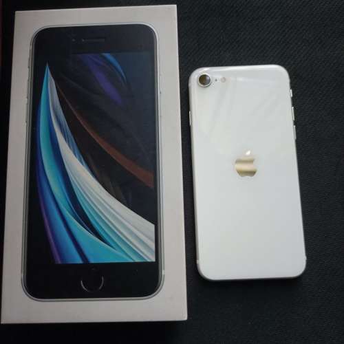 Apple iPhone SE (2nd Gen) 128GB 香港行貨 白色*** 送 全新 小米無線充電行動電源...