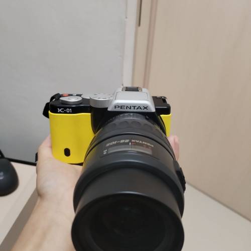 pentax k-01 無反相機 跟 FA 28-105鏡頭
