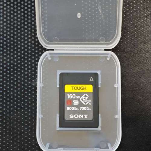 Sony Tough CEA-G Series CFexpress Type A 記憶卡 (CEA-G160T) 新淨,損耗低