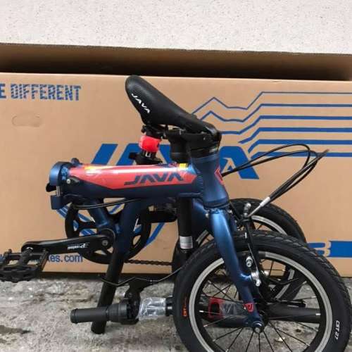 JAVA X3 單速/ 內3速 14吋 鋁合金折叠車 送前後蛙燈叮叮