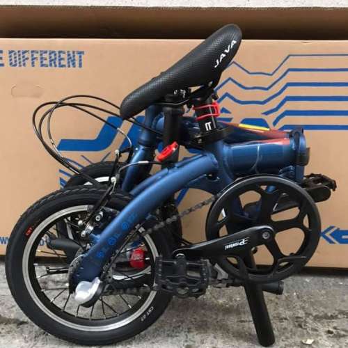 JAVA X3 單速/ 內3速 14吋 鋁合金折叠車 送前後蛙燈叮叮