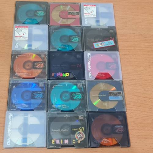 二手有歌曲 minidisc md 碟15隻