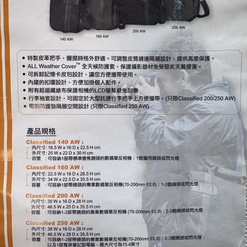 Lowepro Classified 200AW
