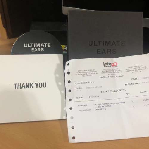UE Live Custom In-Ear Monitor Brushed Titanium 原裝行貨