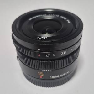 LUMIX 15mm f1.7