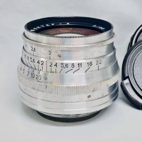 蘇俄Jupiter8 50mm f2 (抄 Zeiss sonnar 設計)Leica L39-連動mount 合無反A7, Z