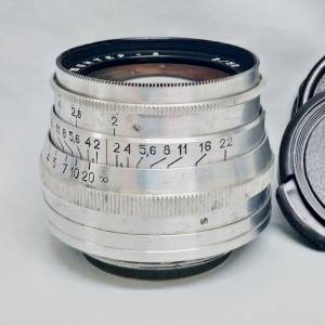 蘇俄Jupiter8 50mm f2 (抄 Zeiss sonnar 設計)Leica L39-連動mount 合無反A7, Z
