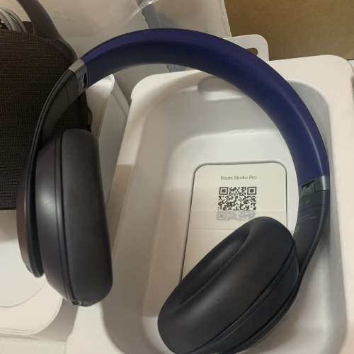 99%New Beats Studio Pro Wireless Headphones Navy, 保到14-8-2026