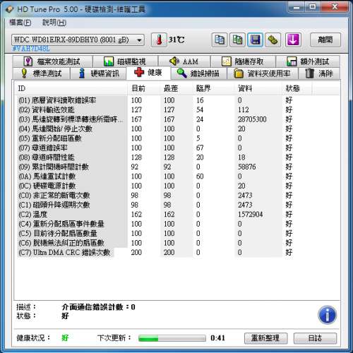 WD 8TB WD81EJRX 正常運作