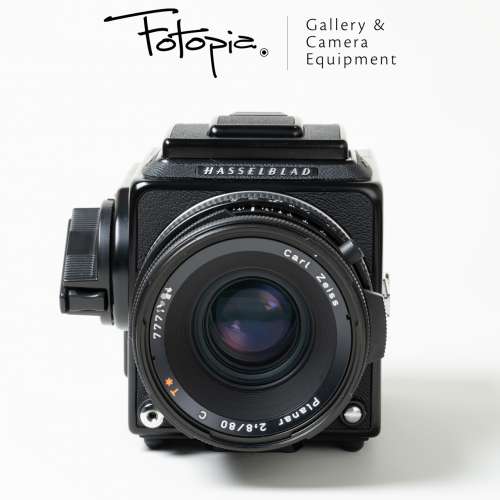 || Hasselblad 501C Set - Black with full packing & extra Prism PME5 & extra ||