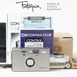 || Contax T3 - Champagne Gold / double teeth with full packing & extra ||