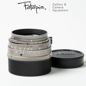 || Leica Summilux-M 35mm F1.4 - Titanium Finish / Pre-ASPH / Germany ||