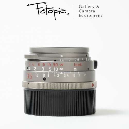 || Leica Summilux-M 35mm F1.4 - Titanium Finish / Pre-ASPH / Germany ||