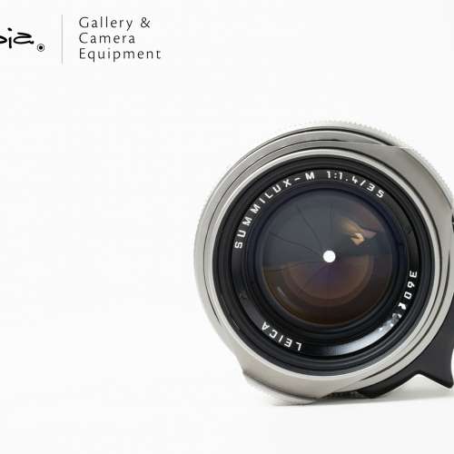 || Leica Summilux-M 35mm F1.4 - Titanium Finish / Pre-ASPH / Germany ||