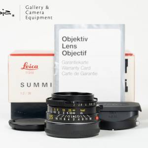 || Leica Summicron-M 35mm F2 - Black / v4 / 7 Elements / Canada, full packing ||