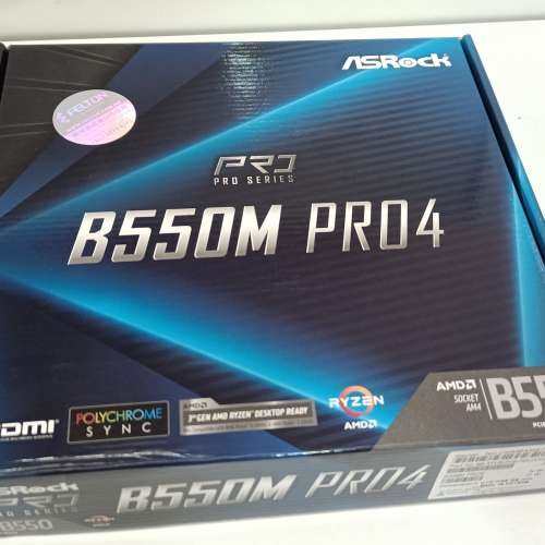 全新 AsRock B550M Pro4